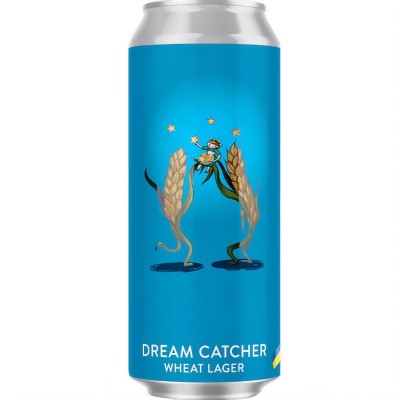 Пиво Varvar Dream Catcher, світле, нефільтроване, 4,8%, з/б, 0,33 л