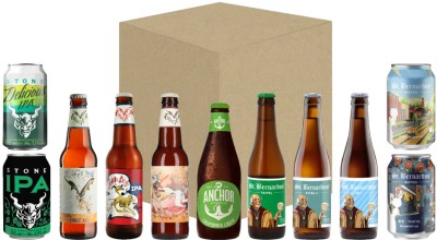 Крафтовий набір пива St.Bernardus, Anchor Brewing Co, Flying Dog, Stone Brewing Co №12 - 11 сортів