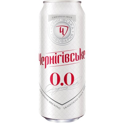 Пиво "Чернігівське" безалкогольне м/б