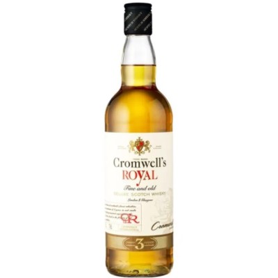 Віскі Cromwell's Royal Blended Scotch Whisky, 40%, 0.7 л