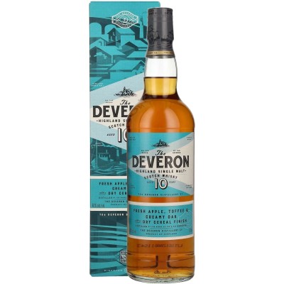 Віскі Deveron 10 yo Single Malt Scotch Whisky 40% 0.7 л, в подарунковій упаковці