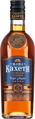 Грузинський бренді "Шато Кахеті" 5* 0.25 л 40%