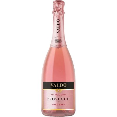 Ігристе вино Valdo Marca Oro Prosecco DOC Rose Brut Millesimato, рожеве, брют, 0,75 л