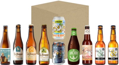 Крафтовий набір пива De Molen, Anchor Brewing Co, Flying Dog, La Trappe, St.Bernardus, Uiltje №14 - 10 сортів