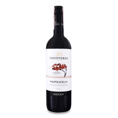 Вино Zonin Valpolicella червоне сухе