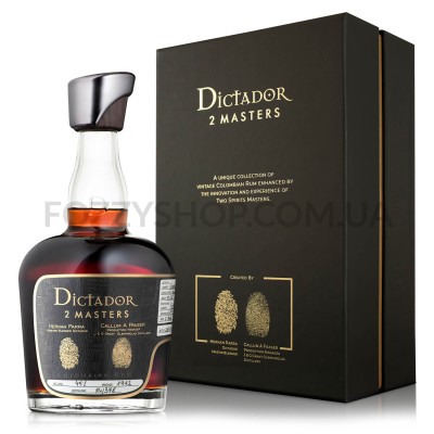 Ром Dictador 2 Masters Glenfarclas Vintage 1972