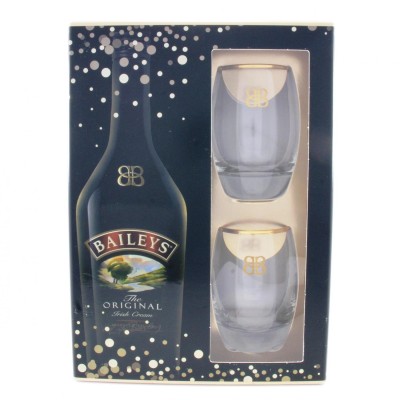 Лікер Baileys + 2 склянки