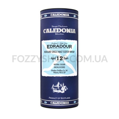 Віскі Edradour Caledonia Selection Malt 12 yo