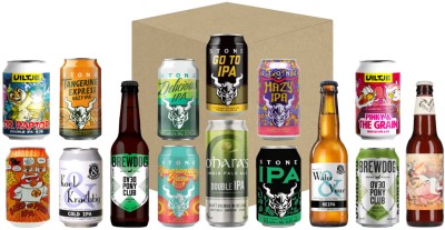 Крафтовий набір пива De Molen, Flying Dog, Carlow/O'Hara's, Stone Brewing Co, Uiltje, BrewDog IPA №3 - 15 сортів