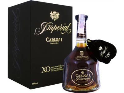 Коньяк бренді Osborne Carlos I Imperial Solera Gran Reserva (в коробці) 0,7 л