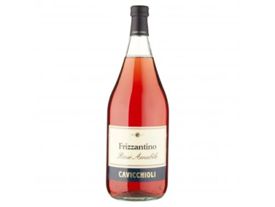 Вино напівсухе рожеве GIV Cavicchioli Frizzantino Rosato Amabile 1,5 л