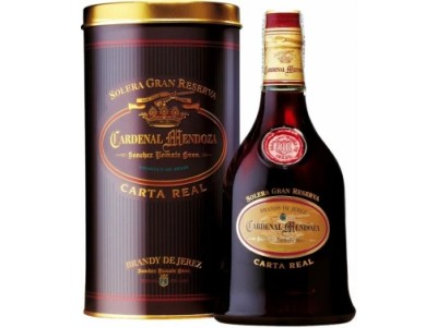Коньяк бренді Cardenal Mendoza Carta Real (gift box) 0,7 л