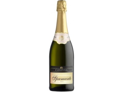 Вино брют біле Schenk Cavatina Spumante Brut 0,75 л