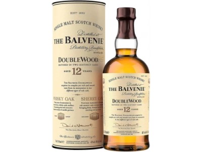 Віскі односолодовий Balvenie 12 Y.O Double Wood 0,7 л