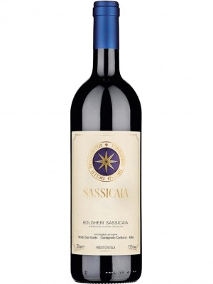 Вино Тенута Сан Гуідо, Сассікайя Болгері / Tenuta San Guido, Sassicaia Bolgheri, червоне сухе 0.75л
