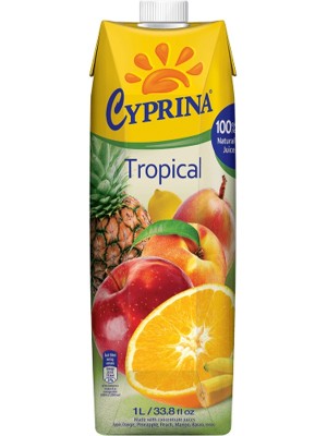 Сік тропічний Cyprina, 1л