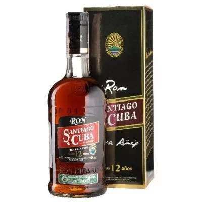 Ром Santiago de Cuba Extra Anejo 12YO (кор.) 0,7 л