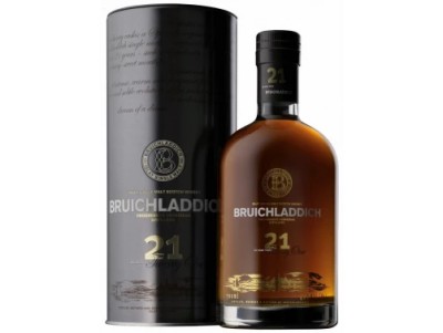 Віскі односолодовий Bruichladdich Distillery Bruichladdich 21Y.O. (в тубусі) 0,7 л