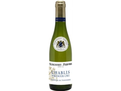 Вино сухе біле Simonnet-Febvre Chablis Premier Cru Montee de Tonnerre 0,375 л