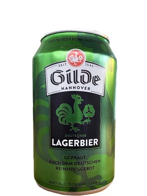 Пиво Лагер, Гілд / Lager, Gilde, ж/б, 5.1%, 0.33л