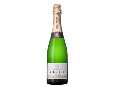 Вино брют біле Champagne Gruet Brut Grande Reserve 0,75 л