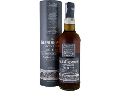 Віскі односолодовий GlenDronach Octarine Bourbon & Sherry Casks 8 Y.O. (в тубусі) 0,7 л