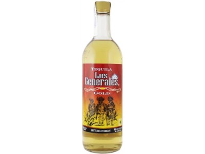Текіла Los Generales Gold 0,75 л