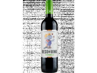 Вино сухе червоне Beso de vino Organic Tempranillo 0,75 л