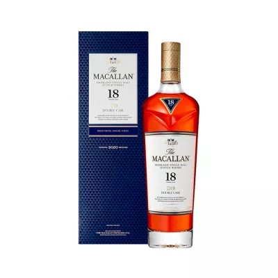 Віскі The Macallan Double Cask Matured 18 YO 43% 700мл у коробці