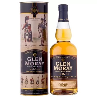 Віскі Glen Moray 18 років 0,7 л 47.2% кор.