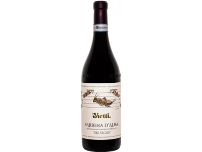 Вино сухе червоне Vietti Barbera d’Alba Tre Vigne 0,75 л
