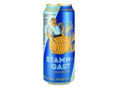 Пиво світле/нефільтроване Stammgast Hefeweissbeer 0,5 л