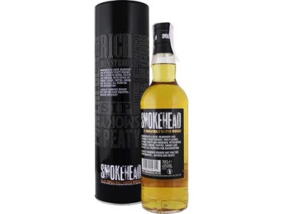 Віскі односолодовий Ian Macleod Smokehead Islay Single Malt Scotch Whisky (в тубусі) 0,7 л
