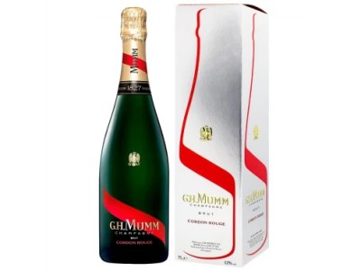 Вино брют біле Champagne G.H. Mumm Cordon Rouge Brut 0,75 л