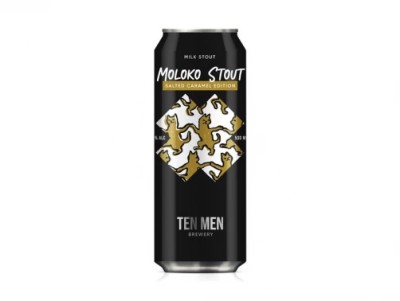 Пиво темне Ten Men brewery Moloko Stout: salted caramel edition 0,5 л
