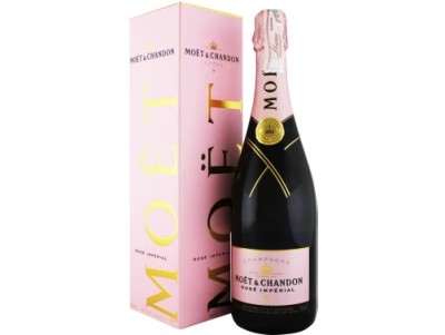 Вино брют рожеве Moet & Chandon Brut Imperial Rose Champagne 0,75 л