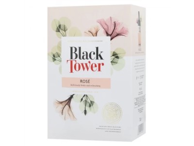 Вино напівсолодке рожеве Reh Kendermann Black Tower BIB Rose 3 л