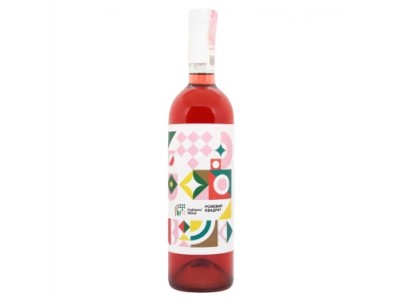 Вино сухе рожеве Father's Wine Рожевий квадрат 0,75 л