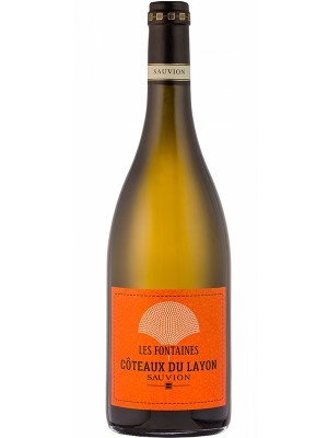 Вино Ле Фонтен, Кот дю Лайон / Les Fontaines, Coteaux du Layon, Maison Sauvion, біле напівсолодке 0.75л