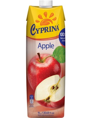 Сік яблучний, Cyprina, 1л