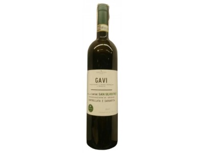 Вино сухе біле San Silvestro Cantine Gavi 0,75 л