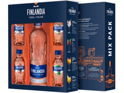 Горілка Finlandia набір з 4 видів