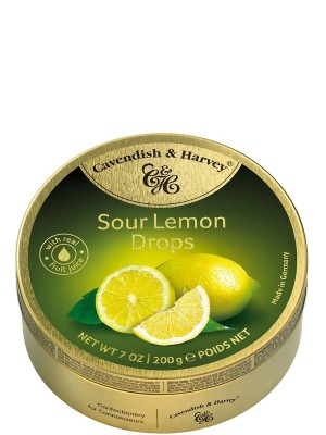 Льодяники зі смаком лимону, Cavendish & Harvey, 200г
