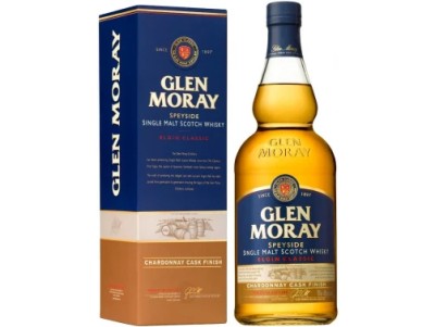 Віскі Glen Moray Chardonnay Cask Finish (gift box) 0,7 л