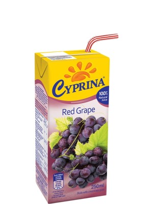 Сік з червоного винограду, Cyprina, 0.25л