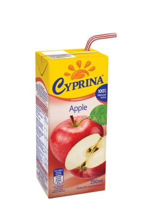 Сік яблучний, Cyprina, 0.25л