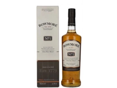 Віскі односолодовий Bowmore No.1 (gift box) 0,7 л