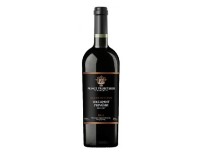 Вино сухе червоне Вина Князя Трубецького Оксамит України 0,75 л