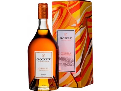 Коньяк кoньяк Godet X.O. Fine Champagne (в коробці) 0,7 л