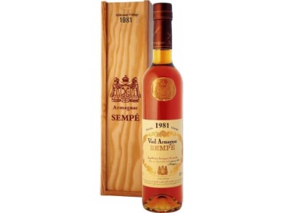Арманьяк Armagnac Sempe 1981 (в коробці) 0,5 л